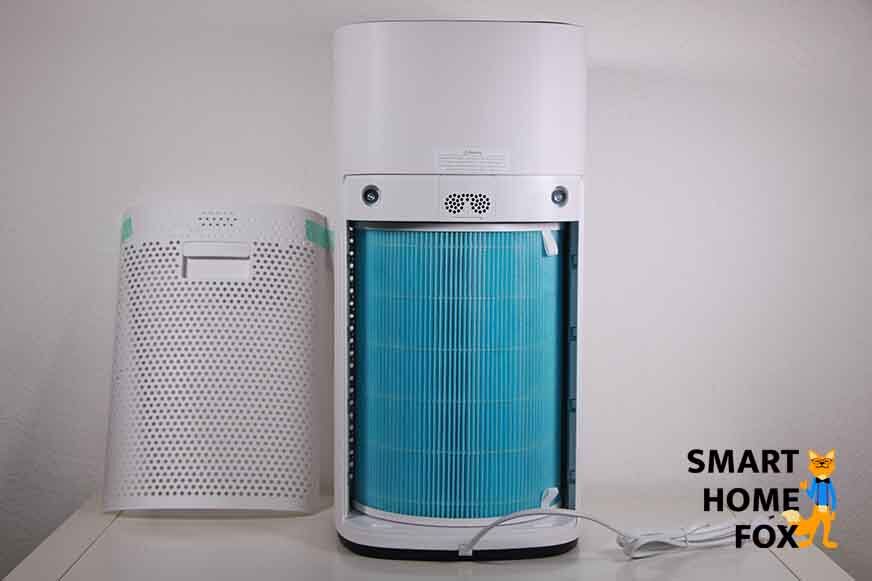 Man sieht die Filter des Proscenic A9. 